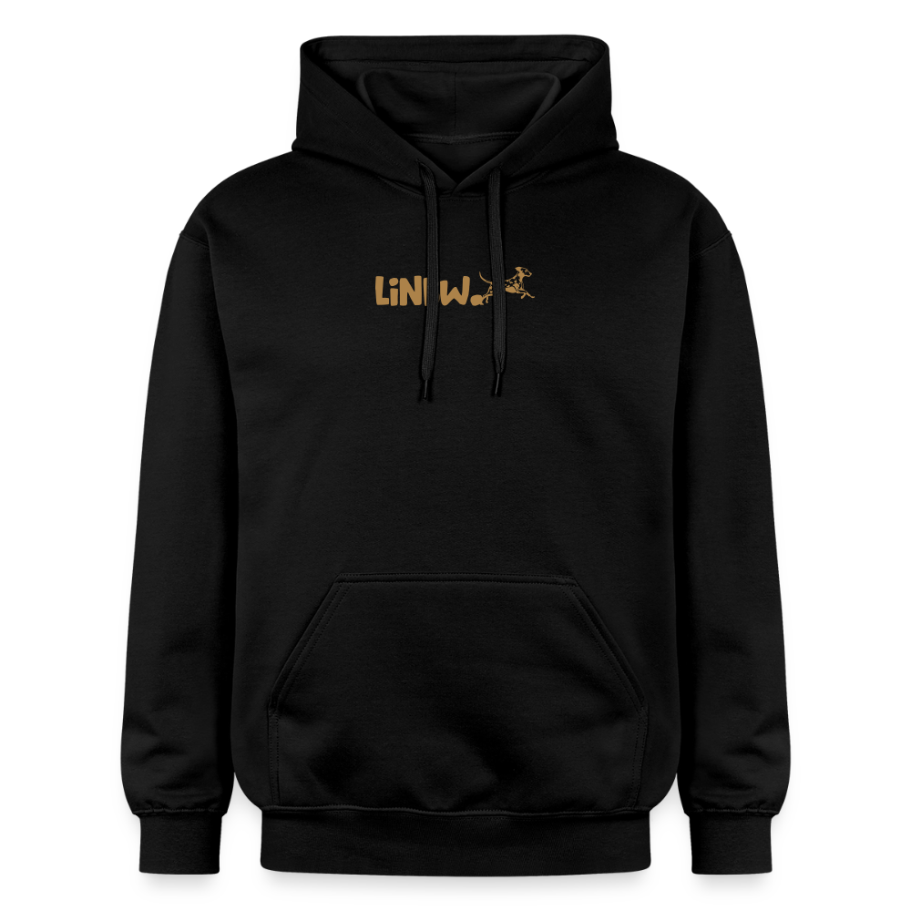 LiNBW. Crew Hoodie Brown Edition Life is not just black and white - Schwarz