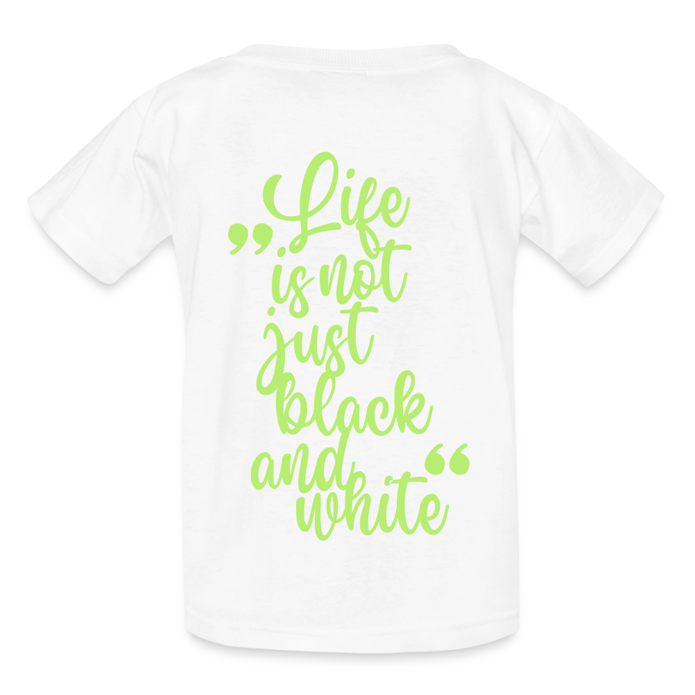LiNBW. Crew T-Shirt Green Edition Life is not just black and white - LiNBW.