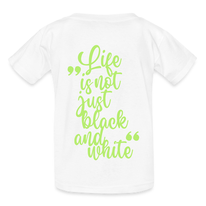 LiNBW. Crew T-Shirt Green Edition Life is not just black and white - LiNBW.