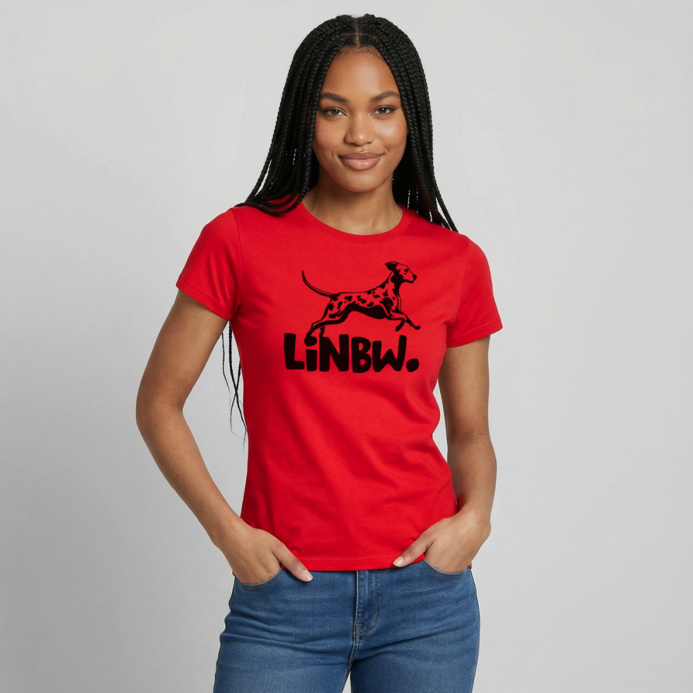LiNBW. T-Shirt Black Edition - Rot