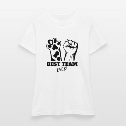 Best Team Ever T-Shirt Black Edition - Weiß