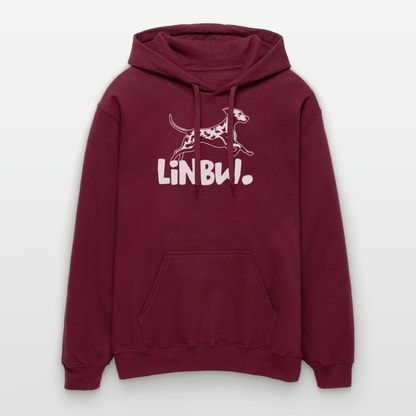 LiNBW. Hoodie White Edition - Maroon