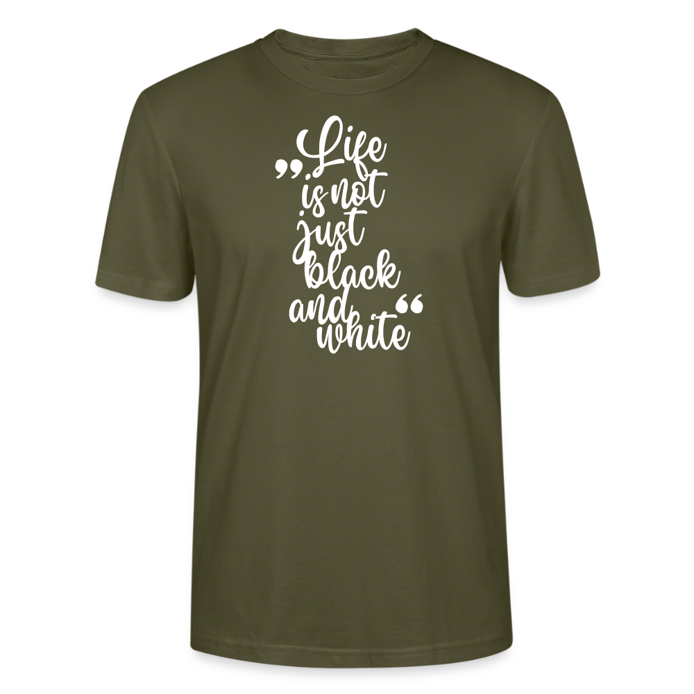 Life is not just black and white Unisex T-Shirt Premium White Edition - LiNBW.