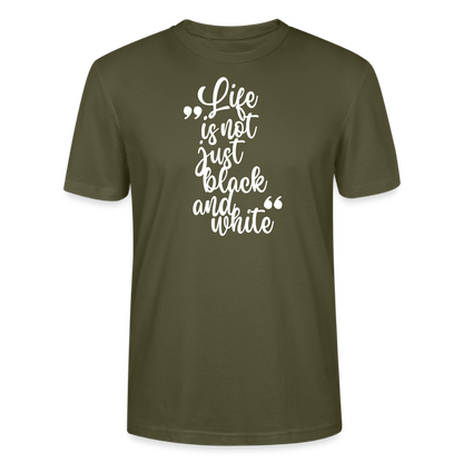 Life is not just black and white Unisex T-Shirt Premium White Edition - LiNBW.