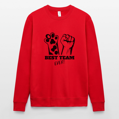 Best Team Ever Classic Pullover Black Edition - Rot