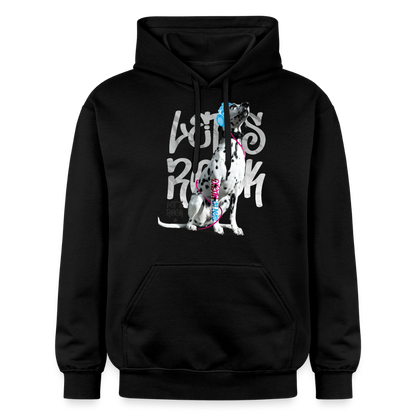 Boa's Hoodie Let's Rock - Schwarz