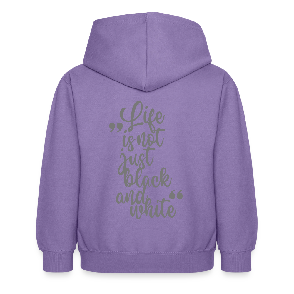 LiNBW. Crew Hoodie Life is not just black and white Edition Grey - LiNBW.