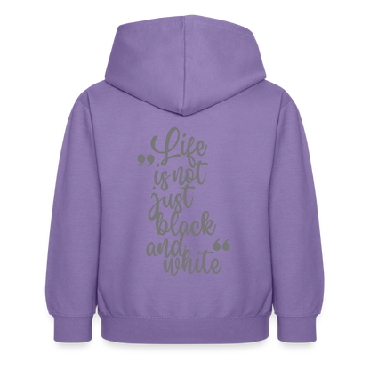LiNBW. Crew Hoodie Life is not just black and white Edition Grey - LiNBW.