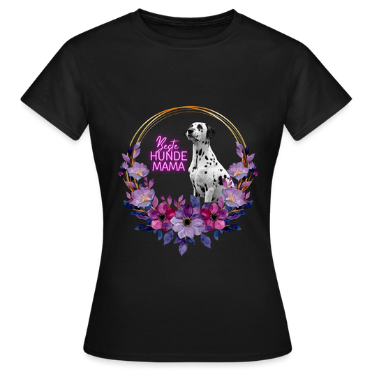 Boa's T-Shirt Beste Hundemama - Schwarz