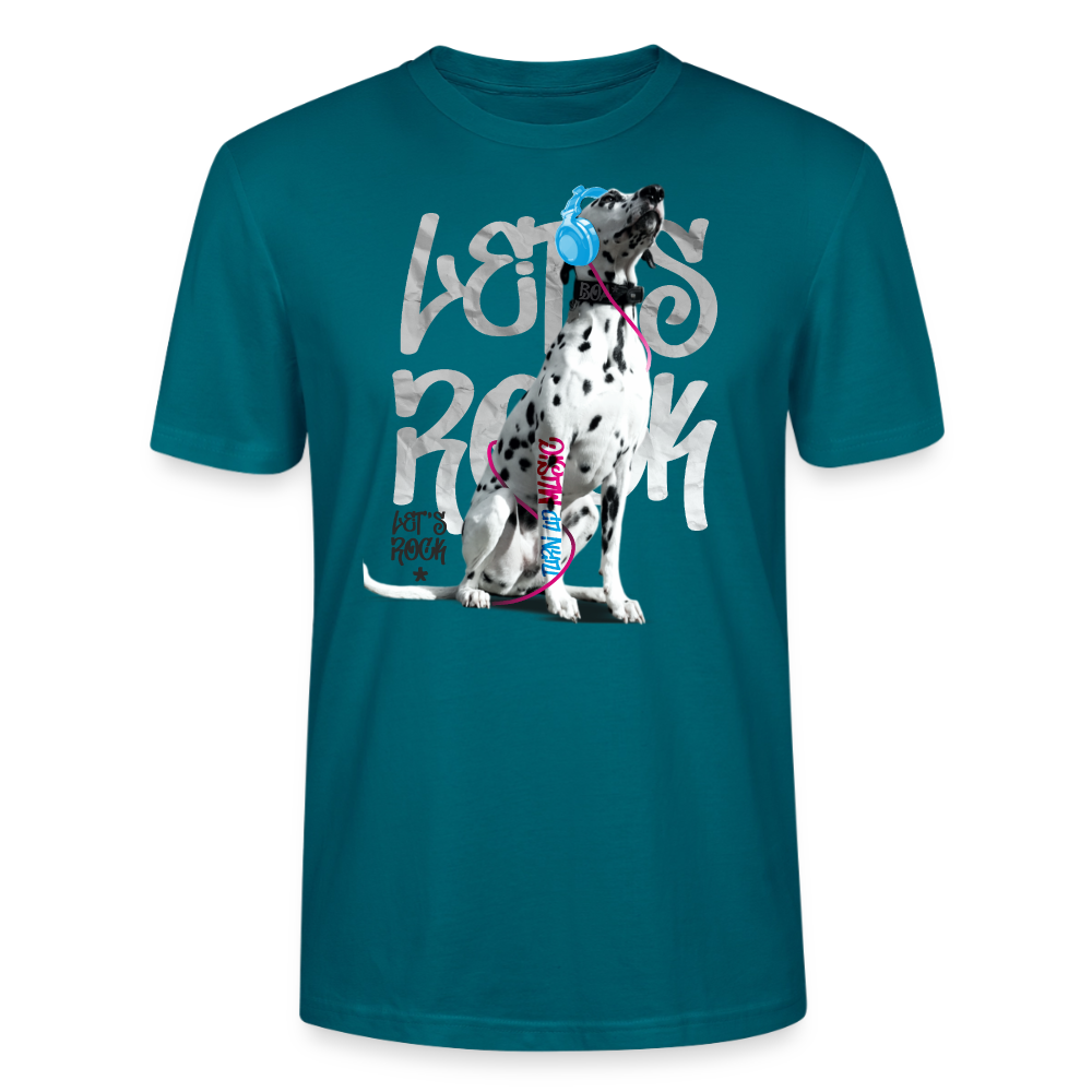 Boa Let’s Rock – Bio-Baumwollshirt - Ozeanblau