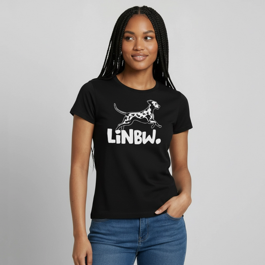 LiNBW. T-Shirt White Edition - Schwarz