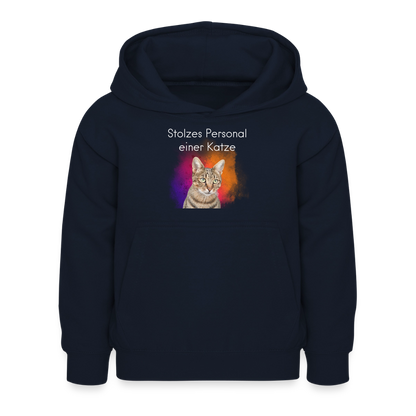 Pedro's Hoodie Stolzes Personal einer Katze White Edition - LiNBW.