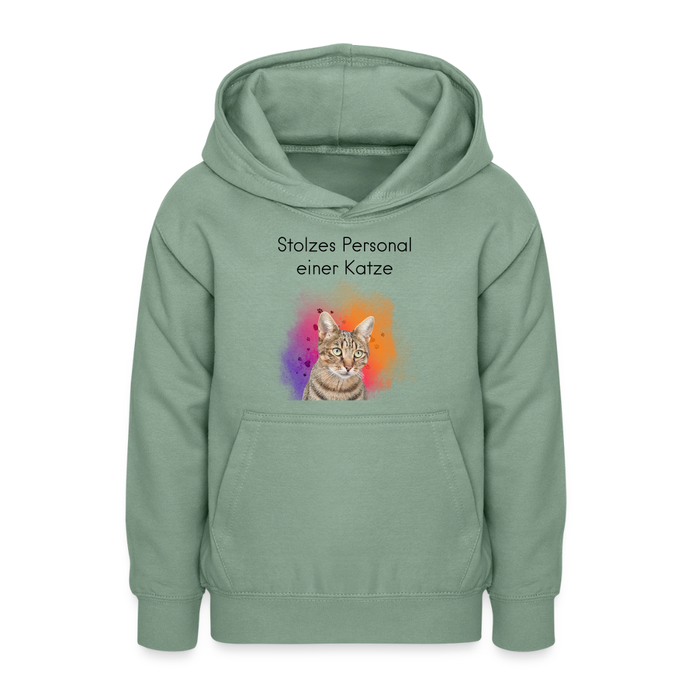 Teenager Hoodie - Graugrün