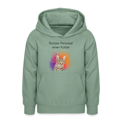 Teenager Hoodie - Graugrün