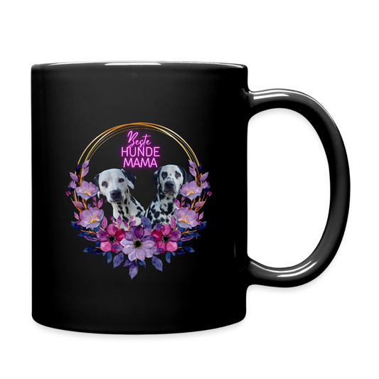 Cayman´s und Dexter´s Keramiktasse Beste Hundemama Black Edition - Schwarz