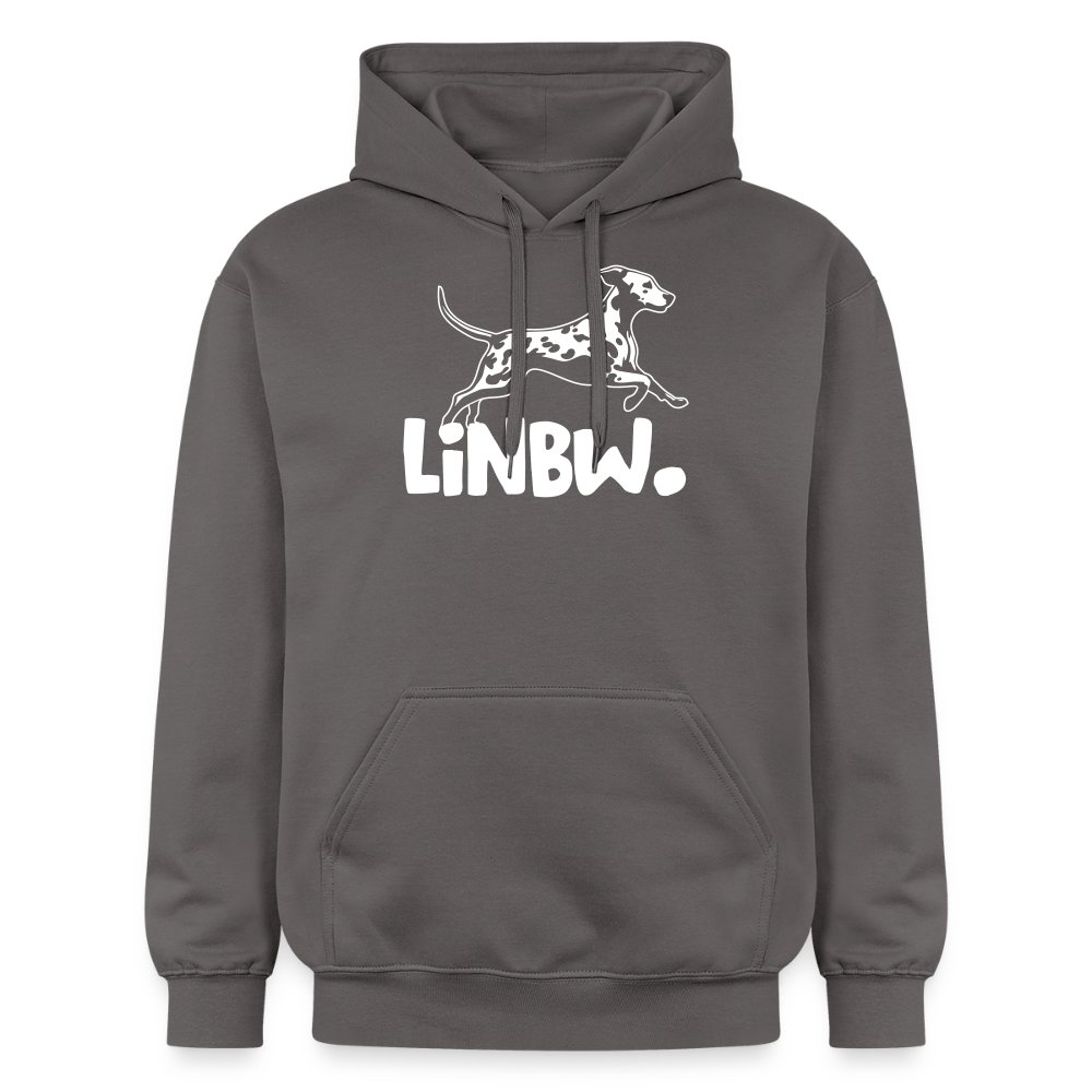 LiNBW. Hoodie White Edition - Dunkelgrau