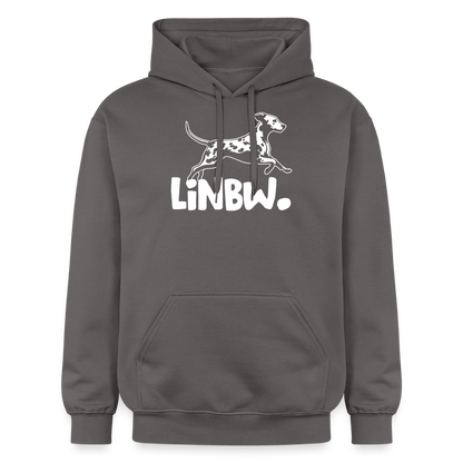 LiNBW. Hoodie White Edition - Dunkelgrau