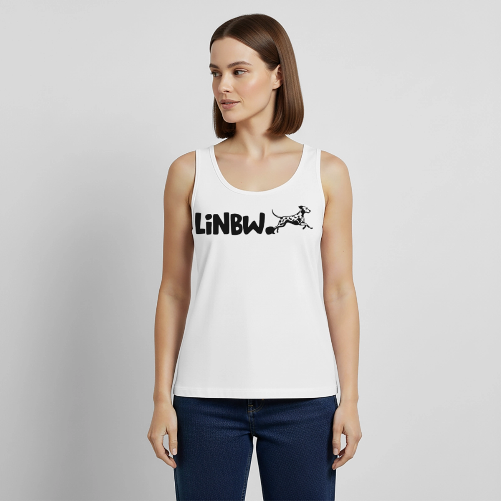 LiNBW. Tank Top Premium Black Edition Life is not just black and white - Weiß