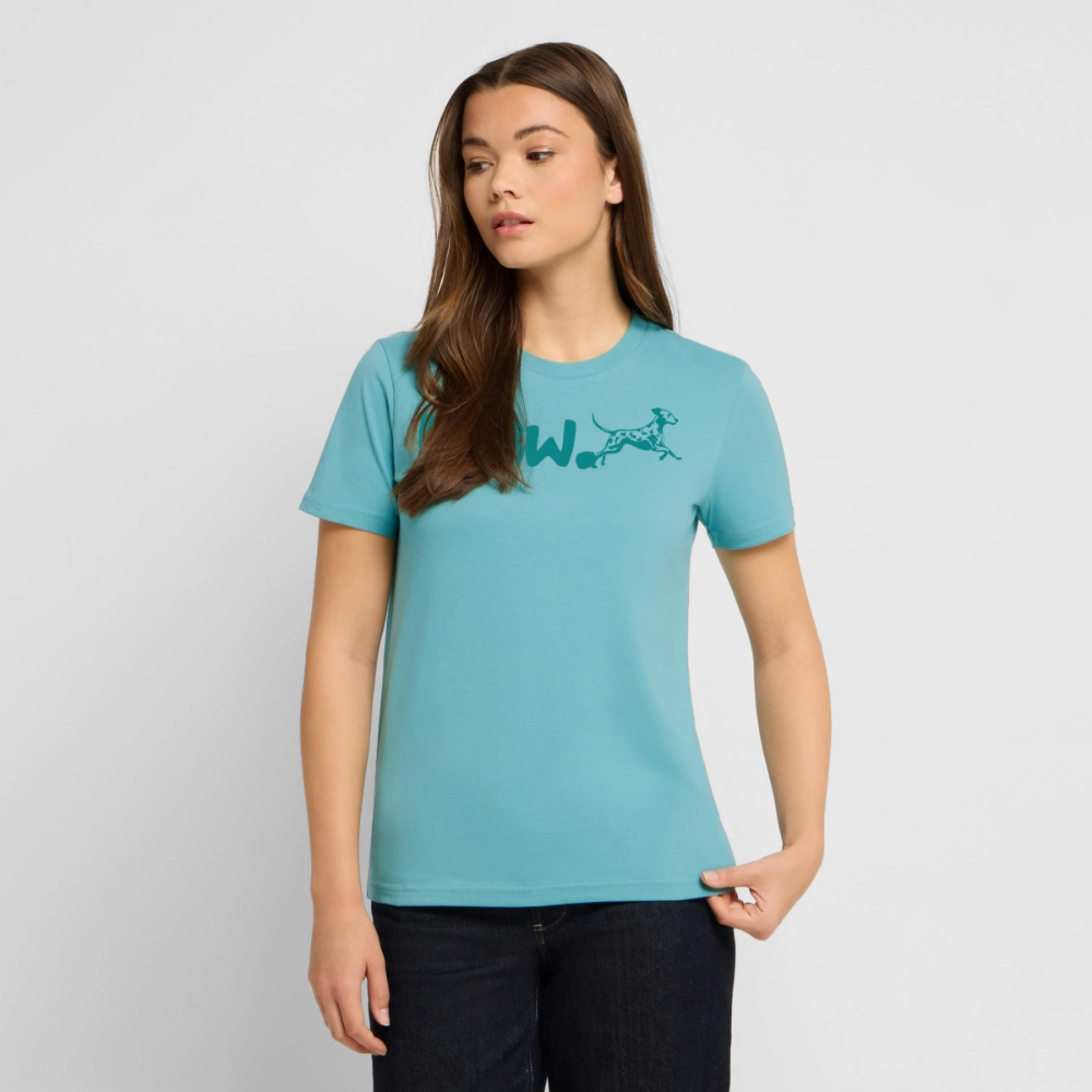 LiNBW. Unisex T-Shirt Premium Crew Blue Edition Life is not just black and white - LiNBW.