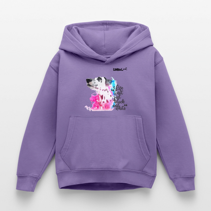 Boa's Hoodie Splash Life is not just black and white Edition Black - LiNBW.