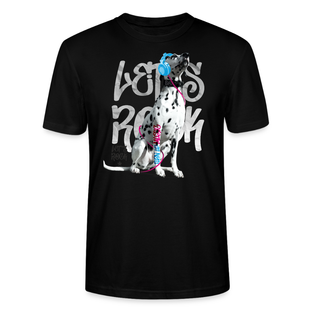 Boa's Unisex T-Shirt Premium Let's Rock - Schwarz