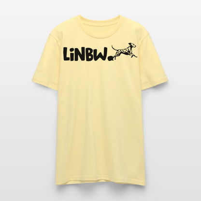LiNBW. Unisex T-Shirt Premium Crew Black Edition Life is not just black and white - LiNBW.