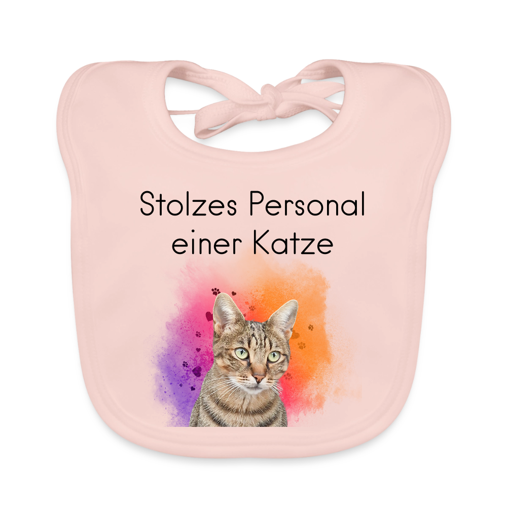 Pedro´s Lätzchen Stolzes Personal einer Katze - Rose