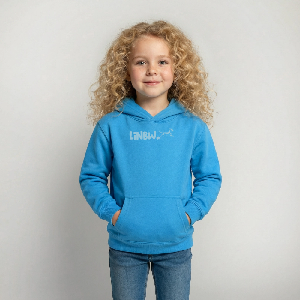 LiNBW. Crew Hoodie Life is not just black and white Edition Blue - LiNBW.