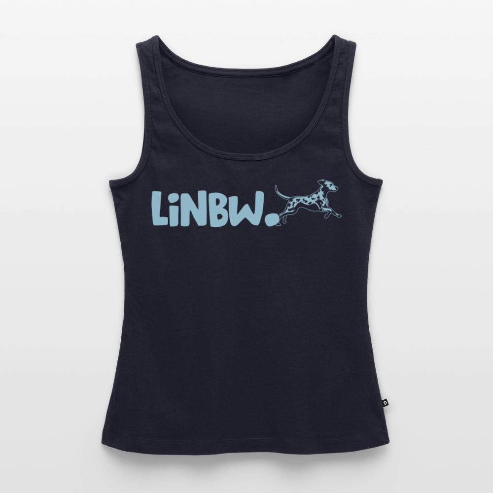 LiNBW. Tank Top Premium Blue Edition Life is not just black and white - Navy