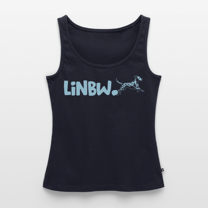 LiNBW. Tank Top Premium Blue Edition Life is not just black and white - Navy