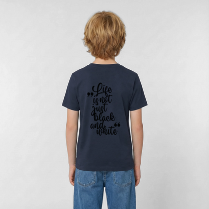 LiNBW. Crew T-Shirt Black Edition Life is not just black and white - LiNBW.