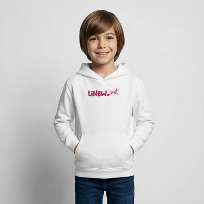 LiNBW. Crew Hoodie Life is not just black and white Edition Pink - LiNBW.