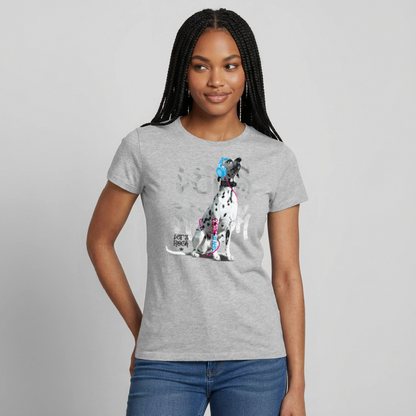 Boa's T-Shirt Let's Rock - Grau meliert