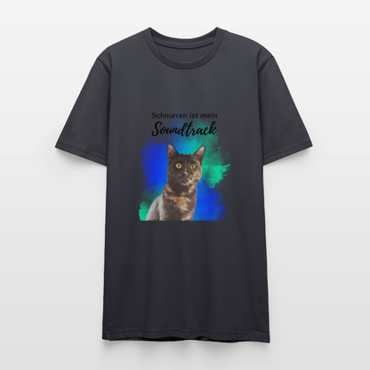 Nala's Unisex T-Shirt Premium Schnurren ist mein Soundtrack Black Edition - Dunkles Graublau