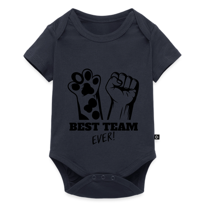 Best Team Ever Kurzarm-Body Black Edition - LiNBW.