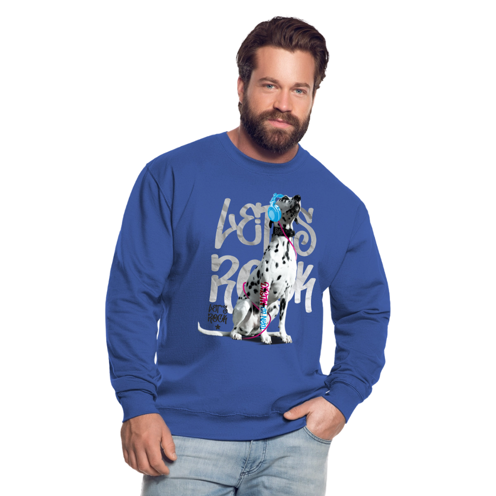 Boa's Classic Pullover Let's Rock - Royalblau