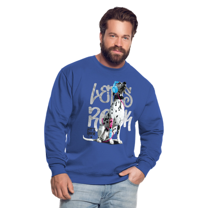 Boa's Classic Pullover Let's Rock - Royalblau