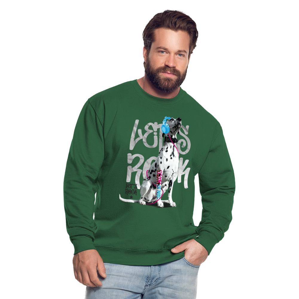 Boa's Classic Pullover Let's Rock - Grün