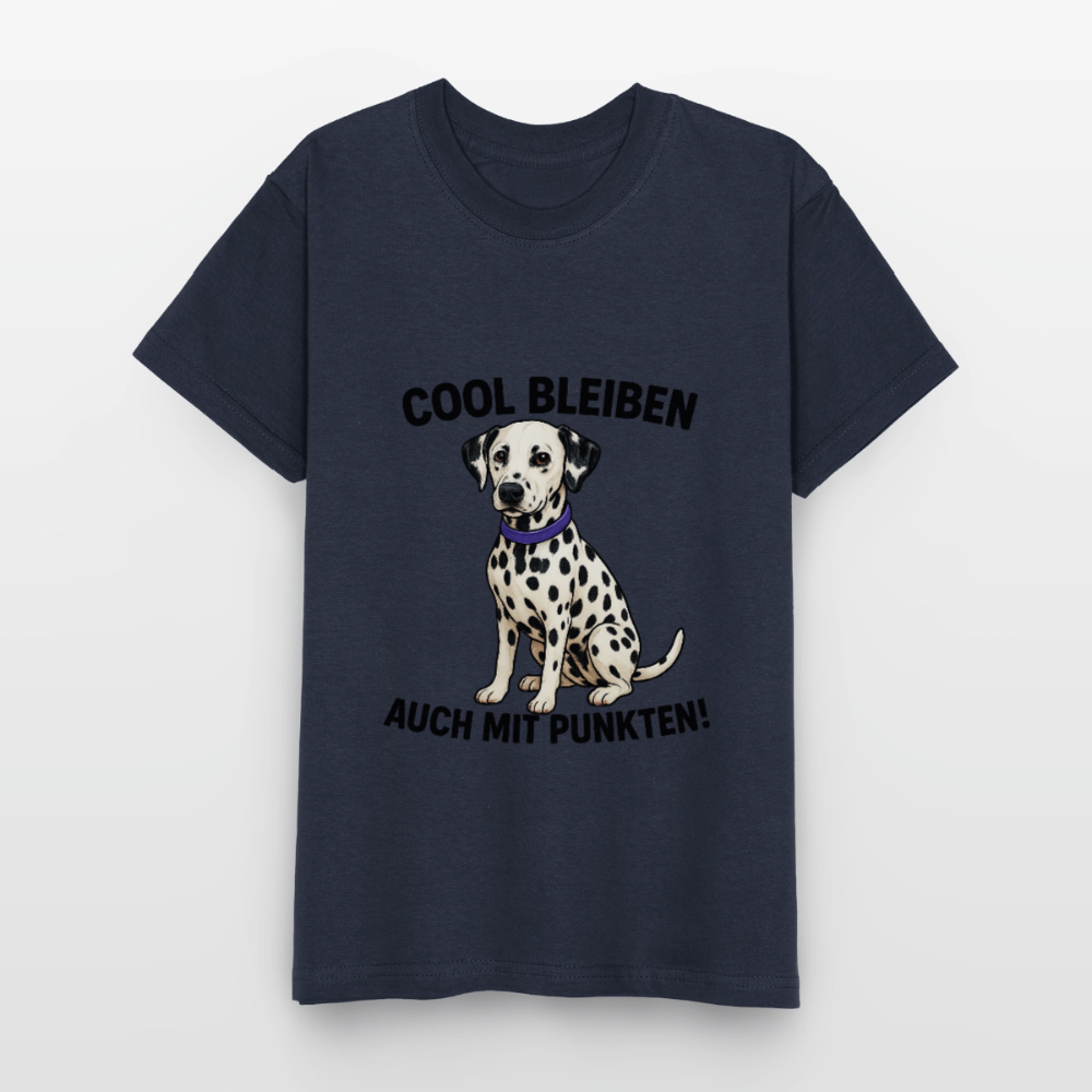 Davina's T-Shirt Cool bleiben auch mit Punkten - Navy