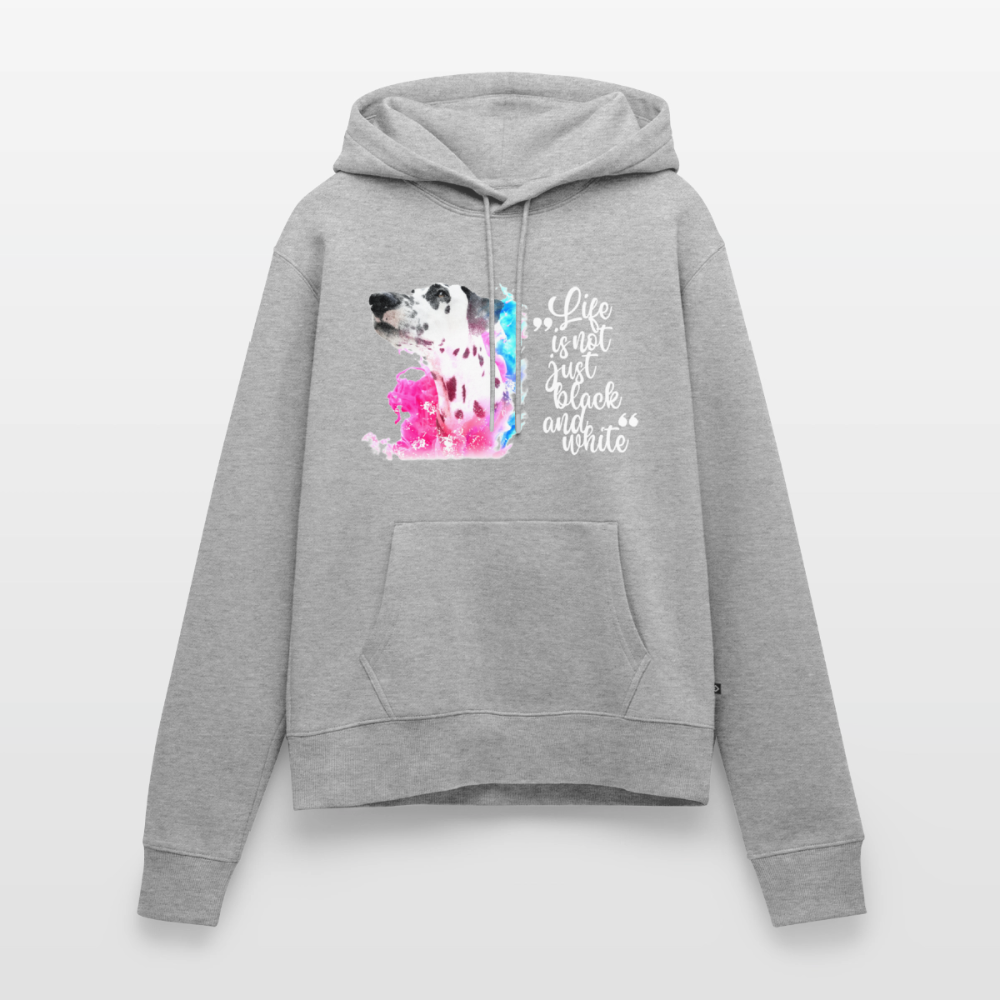 Boa's Hoodie Splash Life is not just black and white Edition White - LiNBW.