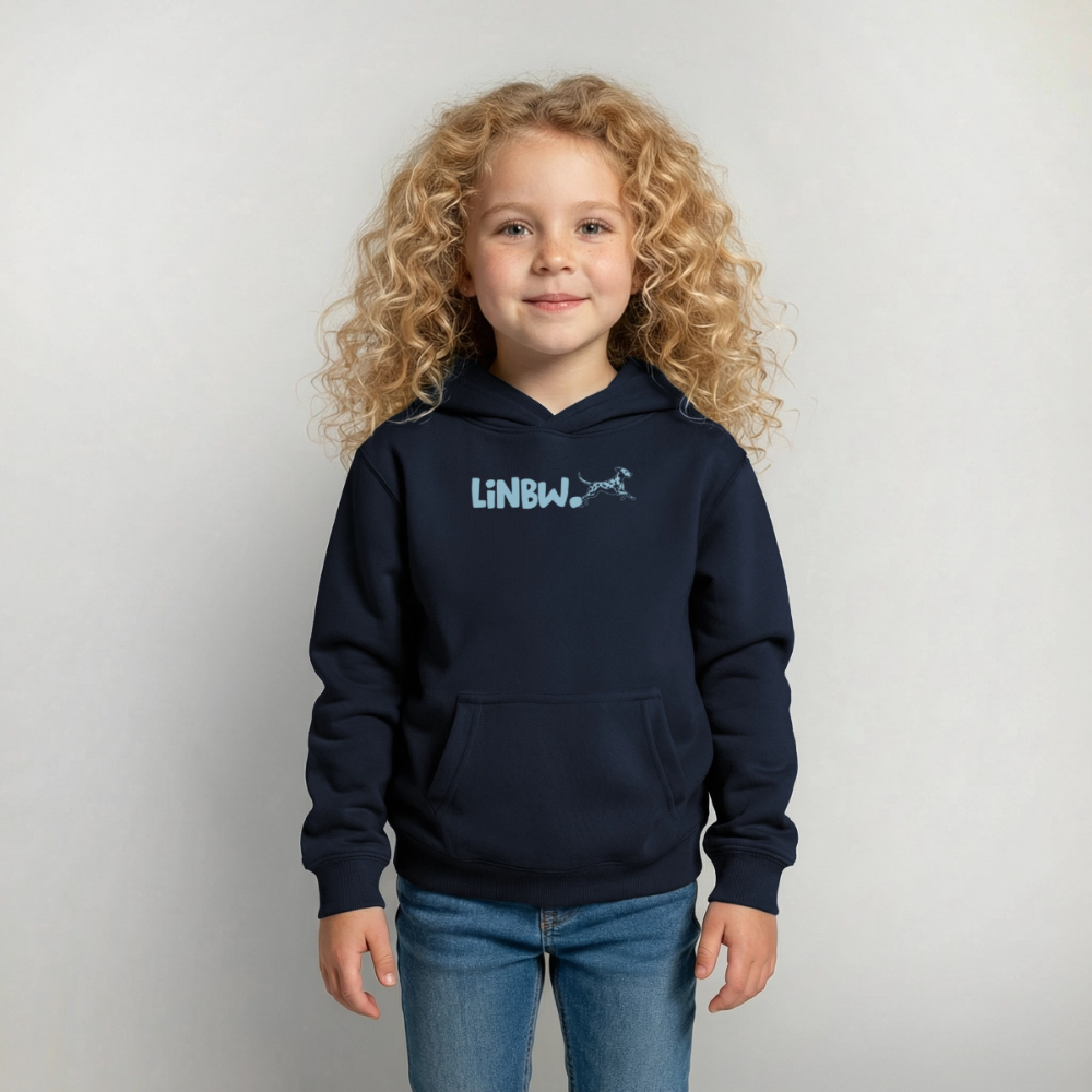 LiNBW. Crew Hoodie Life is not just black and white Edition Blue - LiNBW.