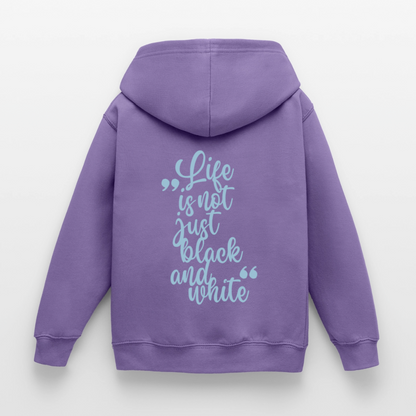 LiNBW. Crew Hoodie Life is not just black and white Edition Blue - LiNBW.