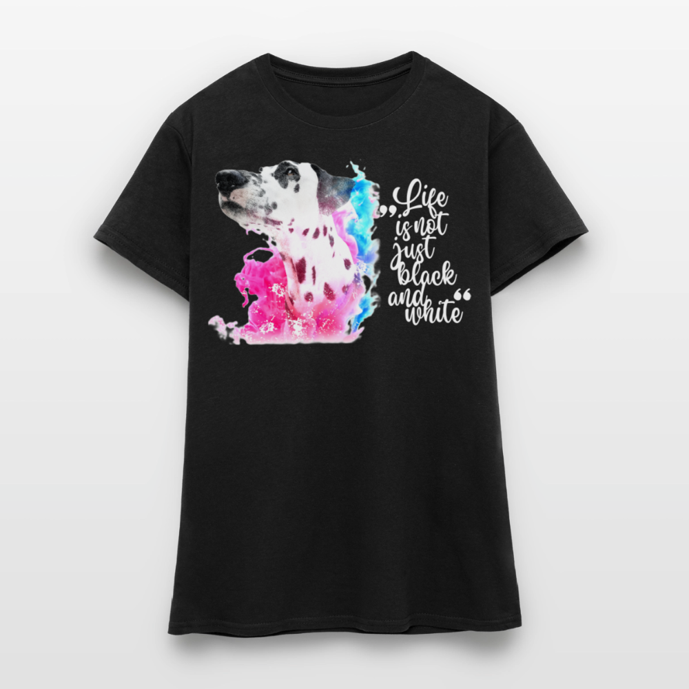 Boa's T-Shirt Splash White Edition Life is not just black and white - Schwarz
