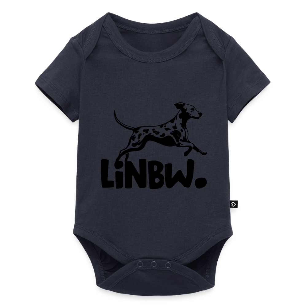 LiNBW. Kurzarm-Body Black Edition - Navy