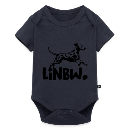 LiNBW. Kurzarm-Body Black Edition - Navy