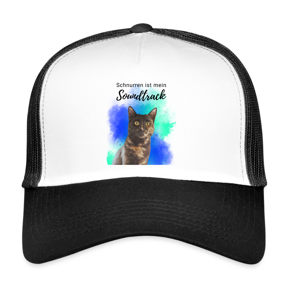 Nala´s Trucker Cap Schnurren ist mein Soundtrack Black Edition - LiNBW.
