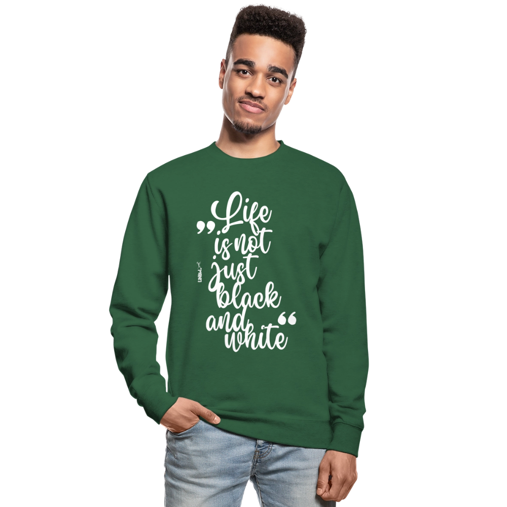 Life is not just black and white Classic Pullover White Edition - LiNBW.