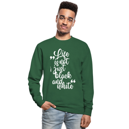 Life is not just black and white Classic Pullover White Edition - LiNBW.