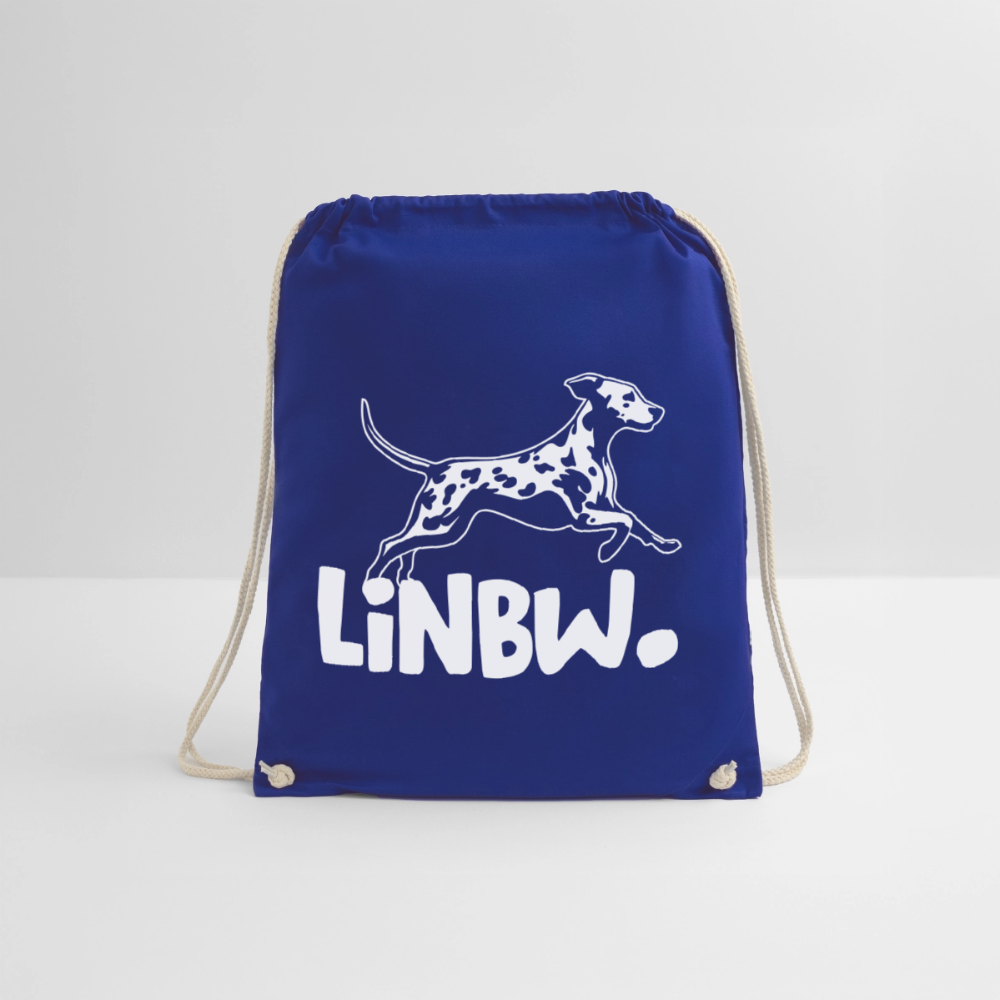 LiNBW. Turnbeutel White Edition - Königsblau