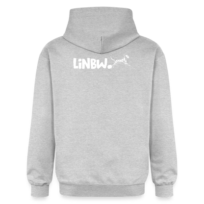 Life is not just black and white Hoodie White Edition - Hellgrau meliert